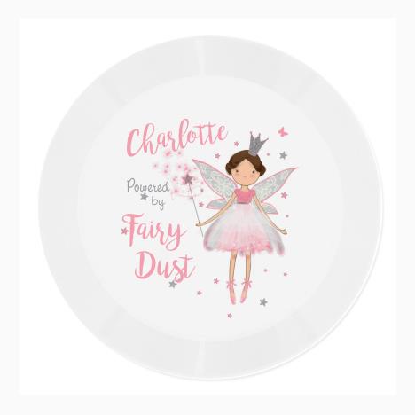 Personalised Fairy Princess Plastic Plate £12.99